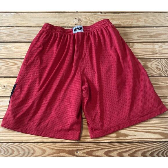 Nike Basketball Shorts Size Large Men’s Red - Picture 2 of 9